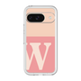 スリムプロテクションプレミアムケース［ オリジナル - initial two tone - W pink ］