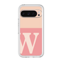 スリムプロテクションプレミアムケース［ オリジナル - initial two tone - W pink ］