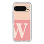 スリムプロテクションプレミアムケース［ オリジナル - initial two tone - W pink ］