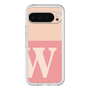 スリムプロテクションプレミアムケース［ オリジナル - initial two tone - W pink ］