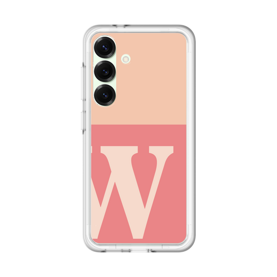 スリムプロテクションプレミアムケース［ オリジナル - initial two tone - W pink ］