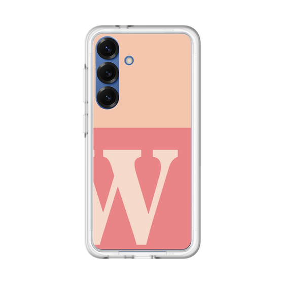 スリムプロテクションプレミアムケース［ オリジナル - initial two tone - W pink ］