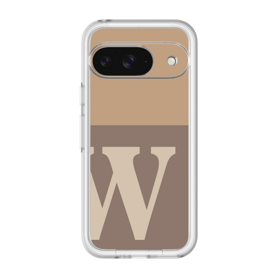 スリムプロテクションプレミアムケース［ オリジナル - initial two tone - W brown ］