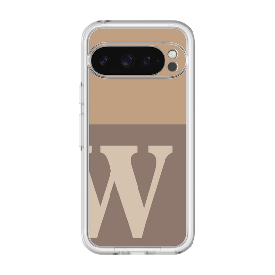 スリムプロテクションプレミアムケース［ オリジナル - initial two tone - W brown ］