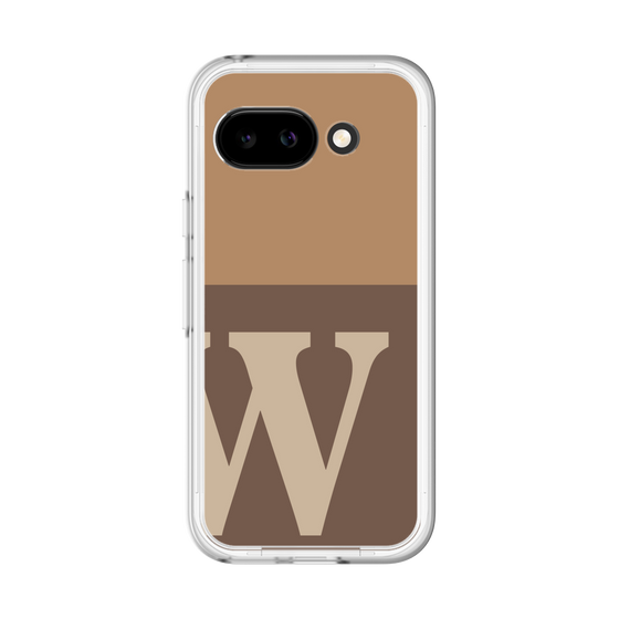 スリムプロテクションプレミアムケース［ オリジナル - initial two tone - W brown ］