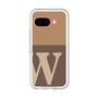 スリムプロテクションプレミアムケース［ オリジナル - initial two tone - W brown ］