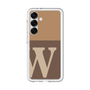スリムプロテクションプレミアムケース［ オリジナル - initial two tone - W brown ］