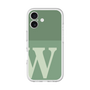 スリムプロテクションプレミアムケース［ オリジナル - initial two tone - W green ］