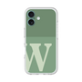 スリムプロテクションプレミアムケース［ オリジナル - initial two tone - W green ］