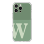 スリムプロテクションプレミアムケース［ オリジナル - initial two tone - W green ］