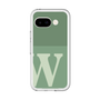 スリムプロテクションプレミアムケース［ オリジナル - initial two tone - W green ］