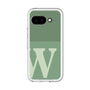 スリムプロテクションプレミアムケース［ オリジナル - initial two tone - W green ］