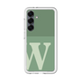 スリムプロテクションプレミアムケース［ オリジナル - initial two tone - W green ］