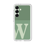 スリムプロテクションプレミアムケース［ オリジナル - initial two tone - W green ］
