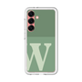 スリムプロテクションプレミアムケース［ オリジナル - initial two tone - W green ］