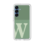 スリムプロテクションプレミアムケース［ オリジナル - initial two tone - W green ］