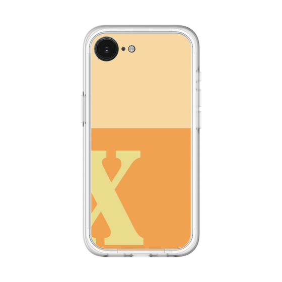 スリムプロテクションプレミアムケース［ オリジナル - initial two tone - X orange ］