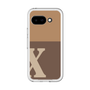 スリムプロテクションプレミアムケース［ オリジナル - initial two tone - X brown ］
