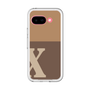 スリムプロテクションプレミアムケース［ オリジナル - initial two tone - X brown ］