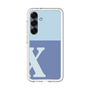 スリムプロテクションプレミアムケース［ オリジナル - initial two tone - X blue ］