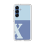 スリムプロテクションプレミアムケース［ オリジナル - initial two tone - X blue ］