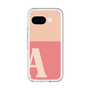 スリムプロテクションプレミアムケース［ オリジナル - initial two tone - A pink ］