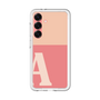 スリムプロテクションプレミアムケース［ オリジナル - initial two tone - A pink ］
