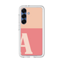 スリムプロテクションプレミアムケース［ オリジナル - initial two tone - A pink ］