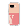 スリムプロテクションプレミアムケース［ オリジナル - initial two tone - Y pink ］