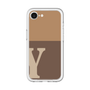 スリムプロテクションプレミアムケース［ オリジナル - initial two tone - Y brown ］