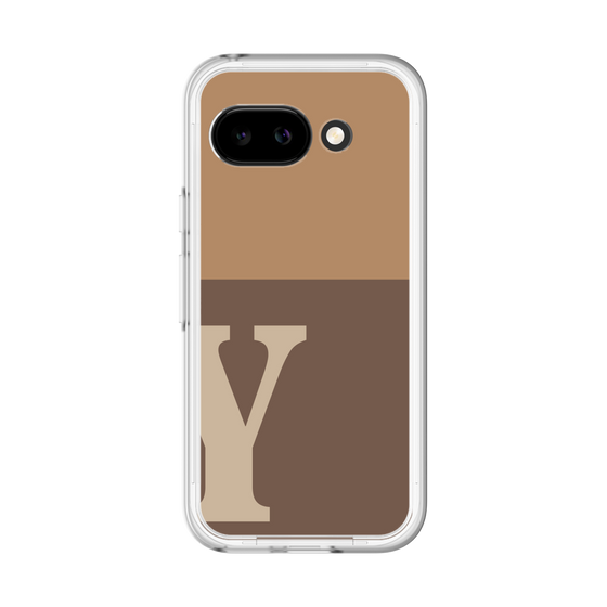 スリムプロテクションプレミアムケース［ オリジナル - initial two tone - Y brown ］