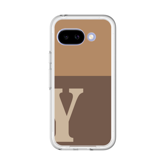 スリムプロテクションプレミアムケース［ オリジナル - initial two tone - Y brown ］