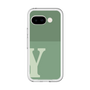 スリムプロテクションプレミアムケース［ オリジナル - initial two tone - Y green ］