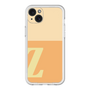 スリムプロテクションプレミアムケース［ オリジナル - initial two tone - Z orange ］