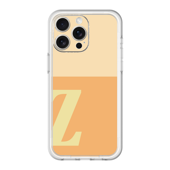 スリムプロテクションプレミアムケース［ オリジナル - initial two tone - Z orange ］
