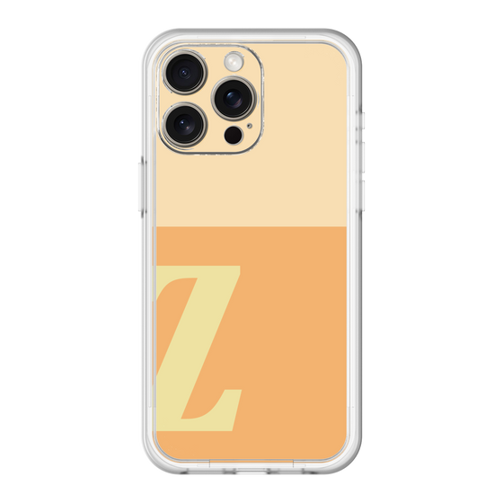 スリムプロテクションプレミアムケース［ オリジナル - initial two tone - Z orange ］
