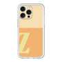 スリムプロテクションプレミアムケース［ オリジナル - initial two tone - Z orange ］