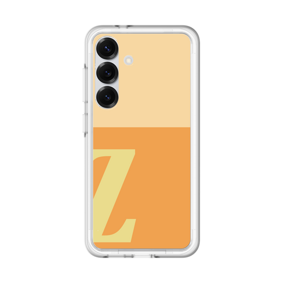 スリムプロテクションプレミアムケース［ オリジナル - initial two tone - Z orange ］