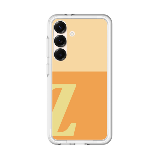 スリムプロテクションプレミアムケース［ オリジナル - initial two tone - Z orange ］