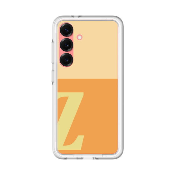 スリムプロテクションプレミアムケース［ オリジナル - initial two tone - Z orange ］