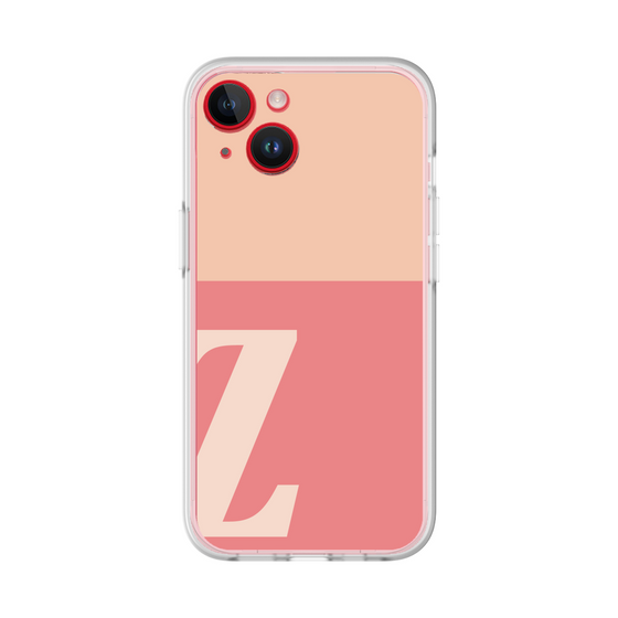 スリムプロテクションプレミアムケース［ オリジナル - initial two tone - Z pink ］