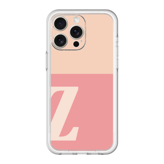 スリムプロテクションプレミアムケース［ オリジナル - initial two tone - Z pink ］