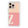 スリムプロテクションプレミアムケース［ オリジナル - initial two tone - Z pink ］