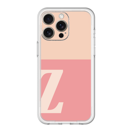 スリムプロテクションプレミアムケース［ オリジナル - initial two tone - Z pink ］