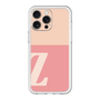 スリムプロテクションプレミアムケース［ オリジナル - initial two tone - Z pink ］