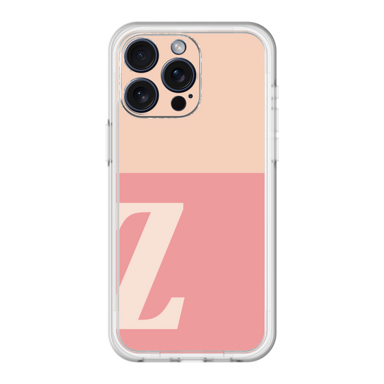 スリムプロテクションプレミアムケース［ オリジナル - initial two tone - Z pink ］