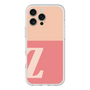 スリムプロテクションプレミアムケース［ オリジナル - initial two tone - Z pink ］