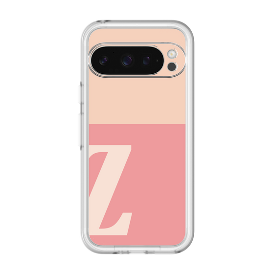 スリムプロテクションプレミアムケース［ オリジナル - initial two tone - Z pink ］