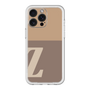 スリムプロテクションプレミアムケース［ オリジナル - initial two tone - Z brown ］