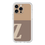 スリムプロテクションプレミアムケース［ オリジナル - initial two tone - Z brown ］